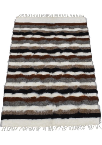 El Dokuma Tiftik Yün Siirt Battaniyesi Kilim 0487 - Yeni - Çok Renkli fiyatları