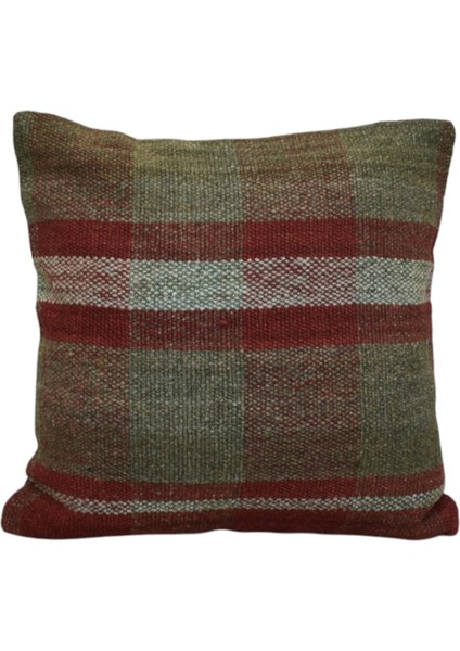 El Dokuma Dekoratif Kilim Kırlent Yastık Kılıfı 0963 - Yeni - Çok Renkli