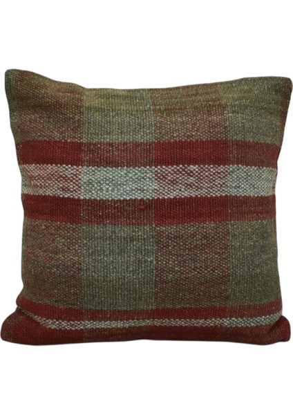 El Dokuma Dekoratif Kilim Kırlent Yastık Kılıfı 0963 - Yeni - Çok Renkli modelleri