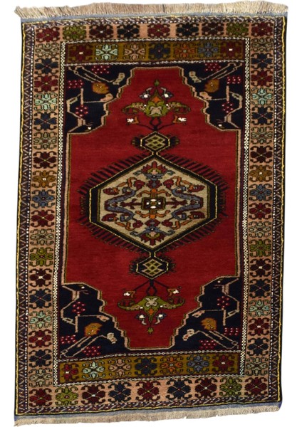 El Dokuması Yahyalı Yün Halı 0427 - Yeni - Çok Renkli