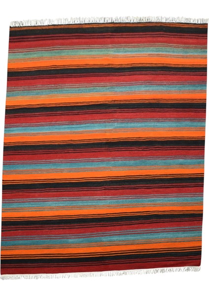 El Dokuma 6m2 Gömürgen Yün Kilim 0475 - Yeni - Çok Renkli