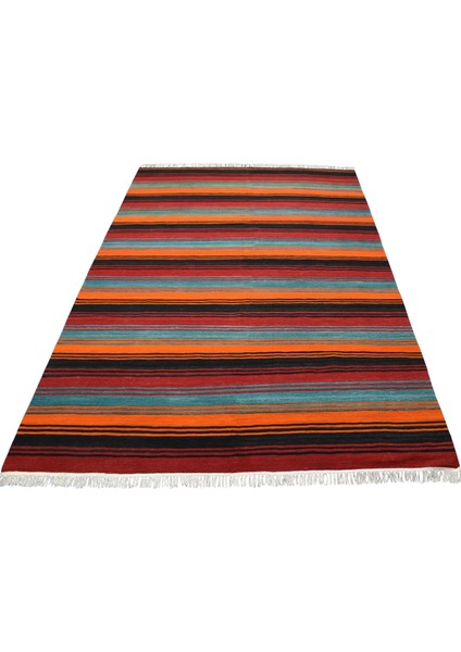 El Dokuma 6m2 Gömürgen Yün Kilim 0475 - Yeni - Çok Renkli fırsatları