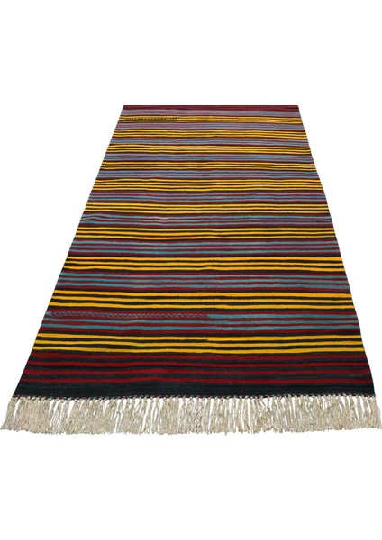 El Dokuma Yahyalı Yün Kilim 0470 - Yeni - Çok Renkli fırsatları