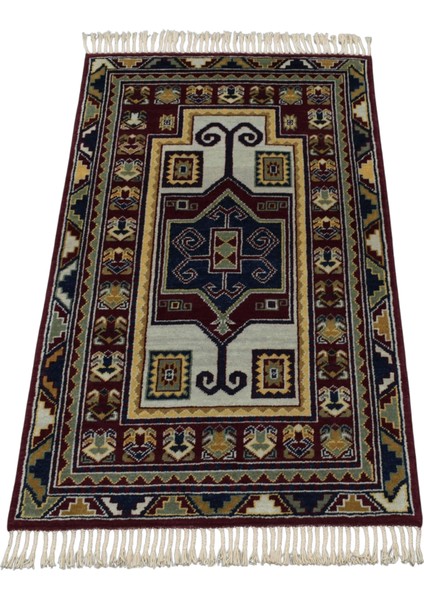 El Dokuma Iran Acem Yün Halı 0445 - Yeni - Çok Renkli indirimleri