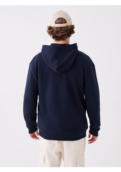 Yeni Sezon Uzun Kollu Baskılı Erkek Kalın Hoodie indirimleri