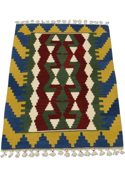 El Dokuma Pınarbaşı Kayseri Yün Kilim 0512 - Yeni - Çok Renkli indirimleri