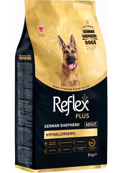 Plus German Shepherd Adult 8kg (Hypoallergenic) Hipoalerjenik Alman Kurt Köpek Maması