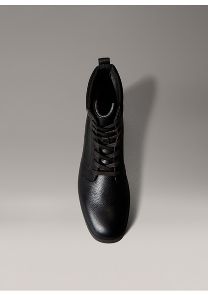 Siyah Erkek Bot Hybrıd Cup Hıkıng Lace Up Lth W fırsatları