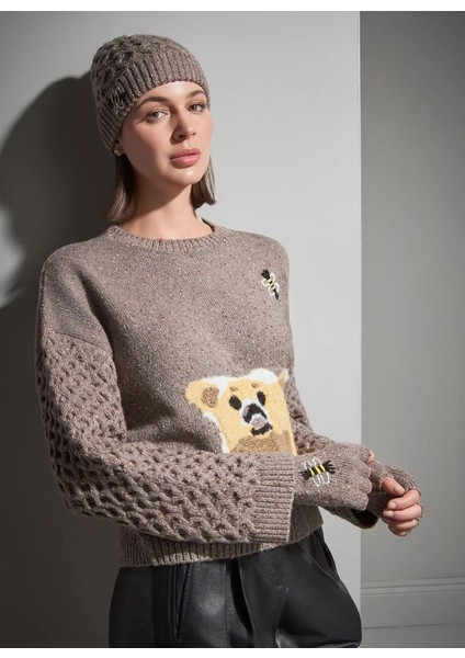 Gri Kadın Bere 2526WB05 fiyatları