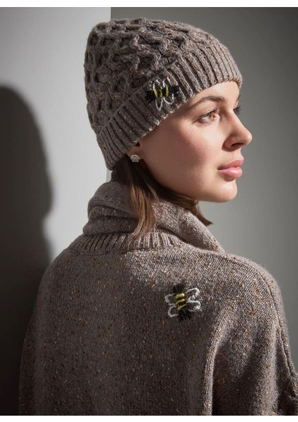 Gri Kadın Bere 2526WB05 modelleri