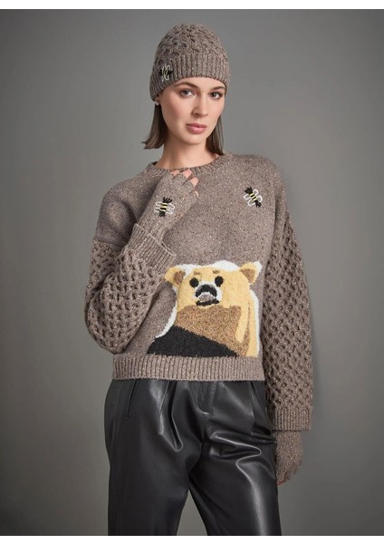 Gri Kadın Bere 2526WB05 indirimleri