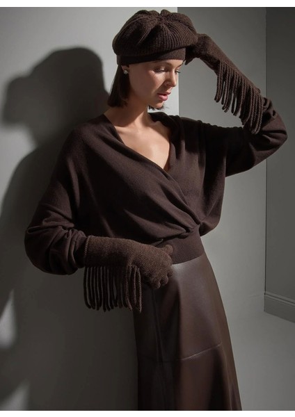 Kahve Kadın Bere 2526WB04 indirimleri