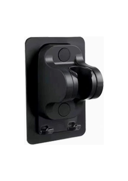 Bfs Yapışkanlı Duş Başlığı Tutucu Ayarlı Askılı Siyah fırsatları