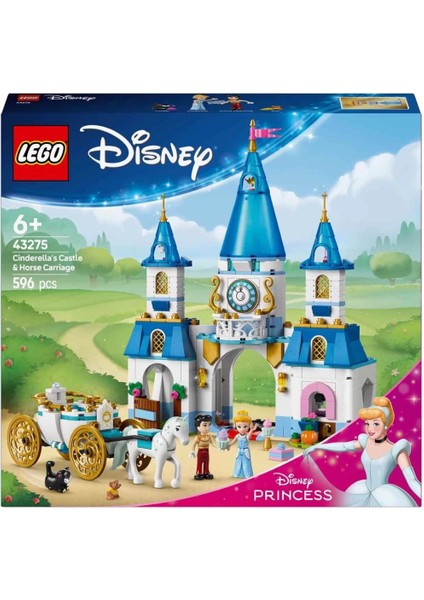 Bfs LEGO Disney Princess Sindirella’nın Şatosu ve At Arabası 43275 indirimleri