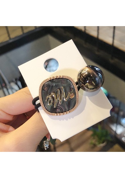 Kafa Bandı Kıdemli Anlamda Saç Halkasına Zarar Vermez Yüksek Elastikiyet Kılıfı Saç Ipi Deri Bant Saç Bağı Kadın Saç Aksesuarları Başlıklar (Yurt Dışından)