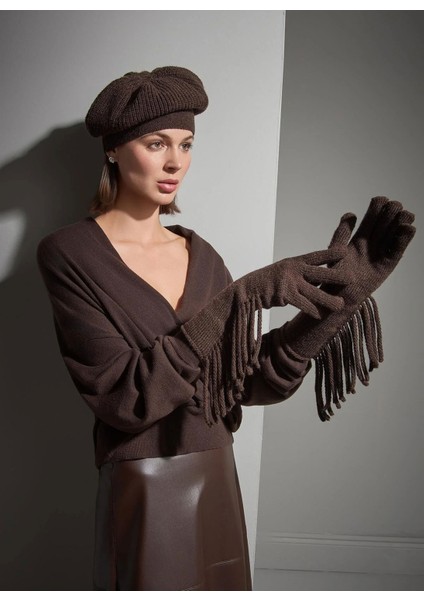 Kahve Kadın Eldiven 2526WE01 fiyatları