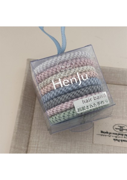 Kutulu Basit Saç Çemberi Duygu Saç Ipi Kadınlar Yüksek Esneklik Çekmeyen Saç Mizaç Dalı Deri Bant Saç Bağları Bayan Saç Aksesuarları (Yurt Dışından) fiyatları