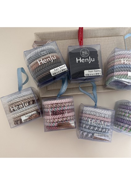 Kutulu Basit Saç Çemberi Duygu Saç Ipi Kadınlar Yüksek Esneklik Çekmeyen Saç Mizaç Dalı Deri Bant Saç Bağları Bayan Saç Aksesuarları (Yurt Dışından) modelleri