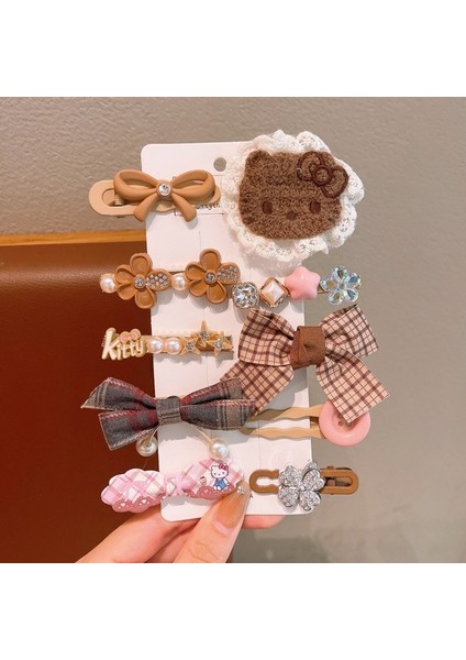 Çocuk Saç Tokası Sevimli Peluş Saç Kartı 2025 Yeni Kız Bebek Patlama Klip Saç Aksesuarları Ördek Gagası Klip Şapkalar (Yurt Dışından)