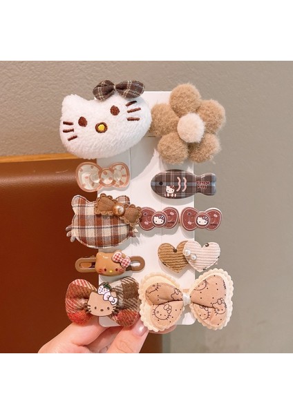 Çocuk Saç Tokası Sevimli Peluş Saç Kartı 2025 Yeni Kız Bebek Patlama Klip Saç Aksesuarları Ördek Gagası Klip Şapkalar (Yurt Dışından)