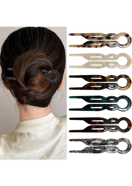 Asetat U-Şekilli Saç Tokası Modern Günlük Kuaför Eri Yeni Saç Tokası Büyük Evrensel Küçük Balık Saç Tokası Başlıklar (Yurt Dışından) fiyatları