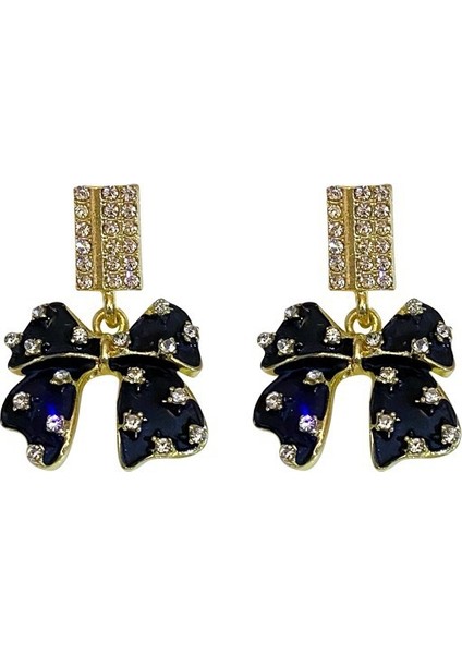 Yeni Mizaç Moda Yay Aşk Küpeleri Kıdemli Yüz Duygusu Geometrik Işık Lüks Küpeler (Yurt Dışından) fırsatları