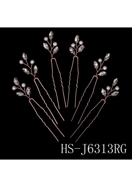 Gelin Başlığı El Yapımı Inci Saç Tarağı Tarak Estetik Yapay Elmas Çiçekler ve Yapraklar Saç Bandı Düğün Fotoğraf Plakası Saç Başlığı (Yurt Dışından)