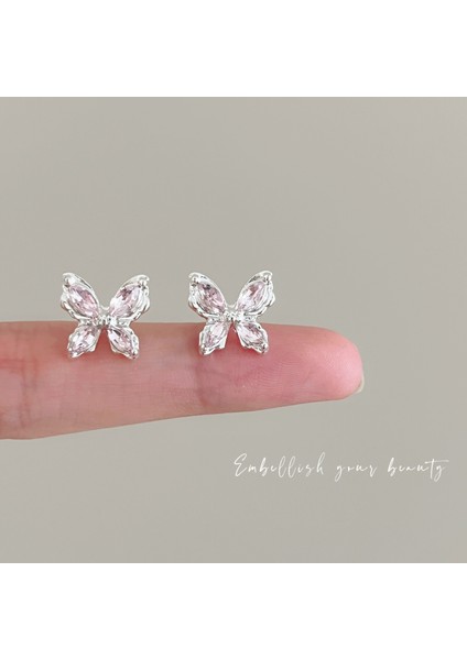 925 Iğne Küpe Kız Kalp Ins Küpe Asimetrik Balık Kuyruğu Deniz Kabuğu Uzun Bölüm Mizaç Net Kırmızı Süper Peri Küpe (Yurt Dışından)