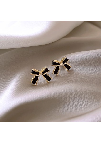 Yeni Zirkonya Inci Küpe Niş Fransız Retro Mizaç Hafif Lüks Kıdemli Küpe Duygusu 925 Gümüş Iğne Küpe (Yurt Dışından)