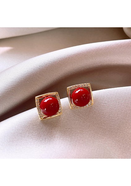 Inci Paragraf Küpeler Kadın Yeni Modeller Hafif Lüks Kıdemli Küpeler Niş Tasarım Mizaç Damla Sır Küpeler Küpeler (Yurt Dışından)