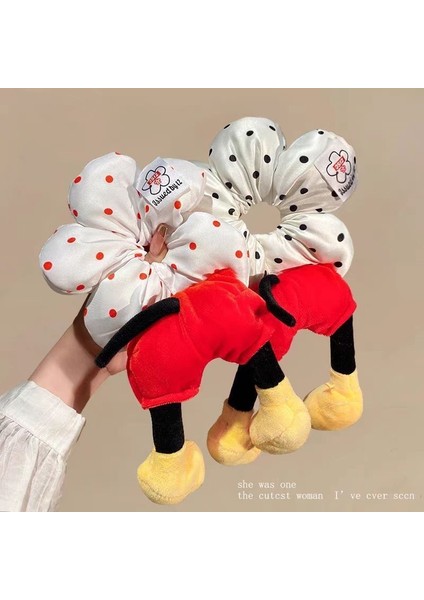 Mickey Çiçekler Osuruk Kolon Saç Yüzük Büyük Kadın Kıdemli Anlamda Kravat Hap Saç Ipi Yeni Deri Bant Saç Aksesuarları (Yurt Dışından) fiyatları
