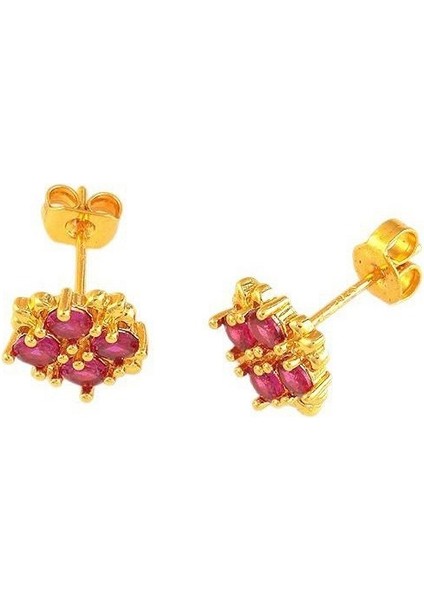 Kum Altın Küpe Yeni Çin Altın Kalp Çiçek Küpe Hafif Lüks Yüz Küçük Arı Çağıran Kedi Küpe Kadın (Yurt Dışından) modelleri