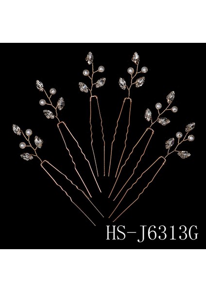 Gelin Başlığı El Yapımı Inci Saç Tarağı Tarak Estetik Yapay Elmas Çiçekler ve Yapraklar Saç Bandı Düğün Fotoğraf Plakası Saç Başlığı (Yurt Dışından)