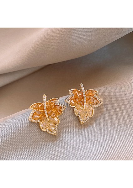 Yeni Zirkonya Inci Küpe Niş Fransız Retro Mizaç Hafif Lüks Kıdemli Küpe Duygusu 925 Gümüş Iğne Küpe (Yurt Dışından)