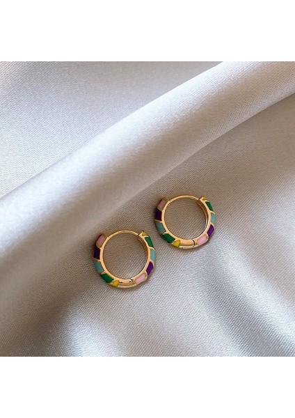 Basit Zirkonya Küçük Küpeler Küpeler Küpeler Niş Işık Lüks Kıdemli Bitkisel Halka Küpe Duygusu Moda Mizaç Yüz Küpe Aksesuarları ile (Yurt Dışından)