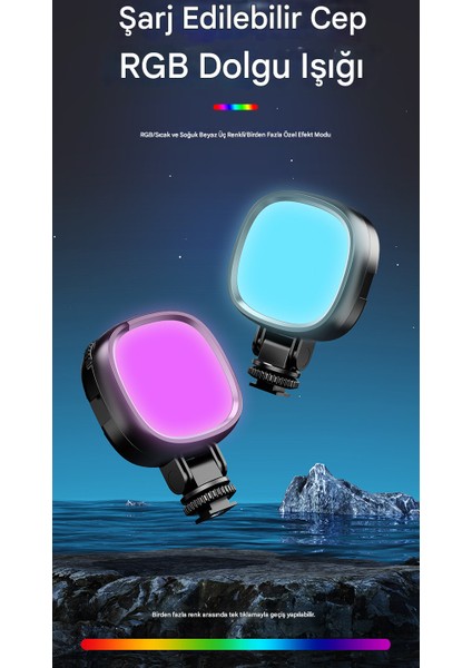 Rgb Çekim Işığı Tripod Telefon Kamera Laptop Uyumlu Ayarlanabilir Selfie Işığı Tiktok Video Çekim Işık fiyatları