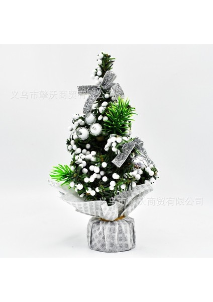 Süs Ağacı 20 cm Mini Noel Dekorasyonu Noel Bitki Günü Alışveriş Merkezi Olay Dekorasyonu Masaüstü Küçük Ağaç (Yurt Dışından)