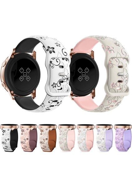 Iki Renkli Kabartmalı Silikon Kayış 20MM (Yurt Dışından) fiyatları