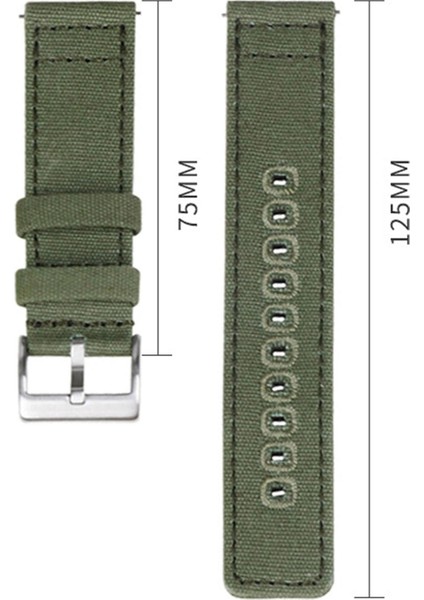 Tuval Saat Kayışı 22MM (Yurt Dışından) modelleri