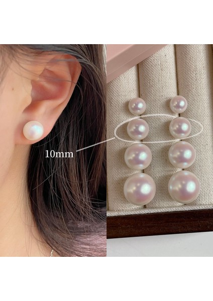 Hafif Lüks Çok Yönlü Ankora Kırmızı Atmosfer Küpe Duygusu Kadın Moda Mizaç Kıdemli Kare ve Yuvarlak Yüz Küpe Duygusu Aşk Küpeleri (Yurt Dışından)