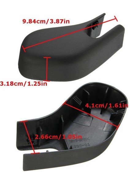 Ford/focus Mk 2 Hatch Geri 2004-2011 Için Araba Yedek Silecek Kolu Kafa Somun Kapağı Kapak Kapakları (Yurt Dışından) modelleri