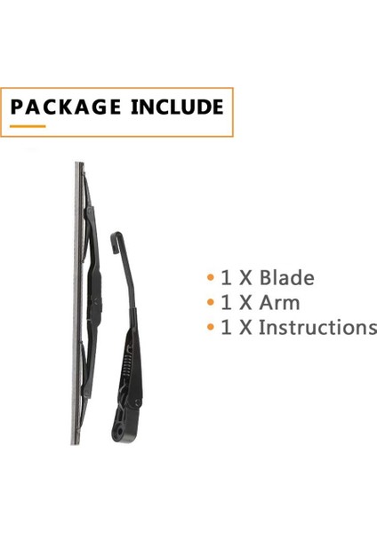 Honda Crv Cr-V 2012-2016 Için Arka Ön Cam Silecek Kolu Seti ve Honda Accord Civic Odyssey Acura cl Isüsu (Yurt Dışından) modelleri