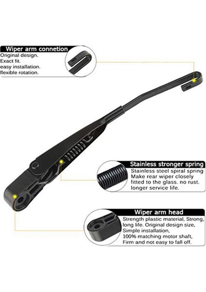 Honda Crv Cr-V 2012-2016 Için Arka Ön Cam Silecek Kolu Seti ve Honda Accord Civic Odyssey Acura cl Isüsu (Yurt Dışından) fırsatları