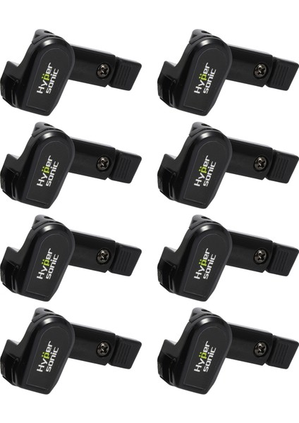 Hipersonik 8pcs Universal Siyah Otomobil Ön Cam Silecek Araç Kullanımı Araç Aksesuarları Lhr (Yurt Dışından)