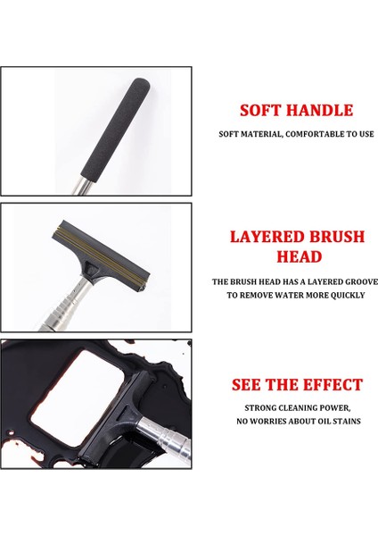 Araba Geri Çekilebilir Dikiz Aynası Silecek Ayarlanabilir Araba Dikiz Kapısı Ayna Fırçası Ayna Silecek ile Katmanlı Fırça Kafası (Yurt Dışından) fırsatları