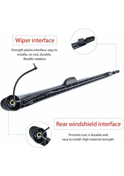 Chevrolet Trailblazer Elçisi Buick Rainier Ön Cam Silecek Kol Bıçağı Seti (Yurt Dışından) modelleri