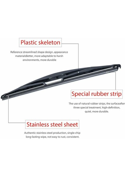 Chevrolet Trailblazer Elçisi Buick Rainier Ön Cam Silecek Kol Bıçağı Seti (Yurt Dışından) fırsatları