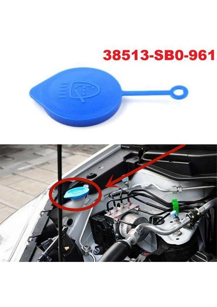20PCS Ön Cam Silecek Yıkama Sıvısı Rezervuar Tank Kapağı Honda Civic City Crv Crx Fıt 38513SB0961 38513-SB0-961 (Yurt Dışından)