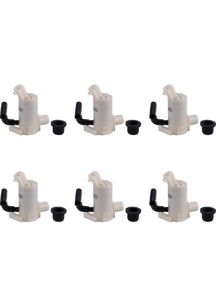 6x Ön Cam Yıkama Pompası Honda Civic Accord Için Uygun 2008-2011 Acura Tsx 76846-TA0-A01 (Yurt Dışından)