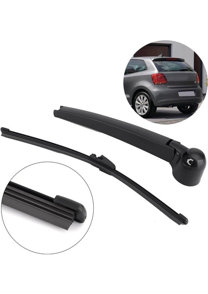 Passat 3c5 Golf Mk5 -Polo 9n 6r Skoda Fabia Iı Roomster Koltuğu Için Arka Ön Cam Silecek Kolu ve Bıçak Seti 6Q6955707C (Yurt Dışından) fırsatları